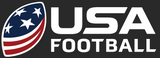 USA Football logo. Link to website